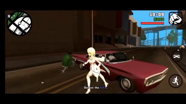 GTA SA Android Mod skin genshin impact lumine_GTA SAN ANDREAS смотреть онлайн