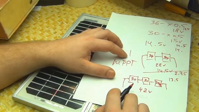 На Пальцах - отличие солнечных батарей 30/60 и 36/72 элементов при заряде АКБ на 12 и 24 вольта смотреть онлайн