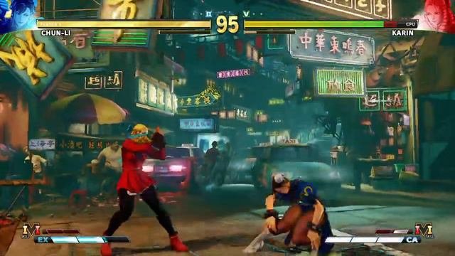 STREET FIGHTER V Chun -li vs Karin смотреть онлайн