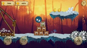 СИНИЙ ШАРИК!ШИПАСТЫЕ БРЕВНА И МОНСТРЫ!НОВЫЕ ПРИКЛЮЧЕНИЯ ШАРИКА!СУПЕР CИНИЙ ШАРИК! RED BALL! # 2