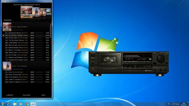 vintage skin kassette deck Technics for foobar2000 смотреть онлайн
