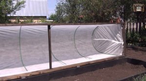 Удобная теплица с откидным верхом своими руками