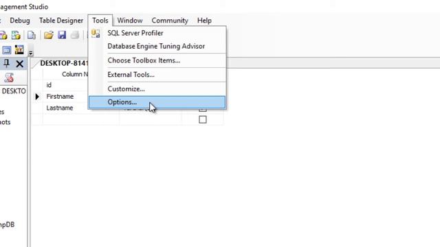 Sql Server: Saving changes is not permitted ► Prevent saving changes that require table re-creation смотреть онлайн