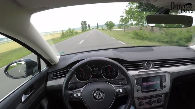 2018 VW Passat 8 2.0 TDI | POV Test Drive on Highway & Country roads смотреть онлайн