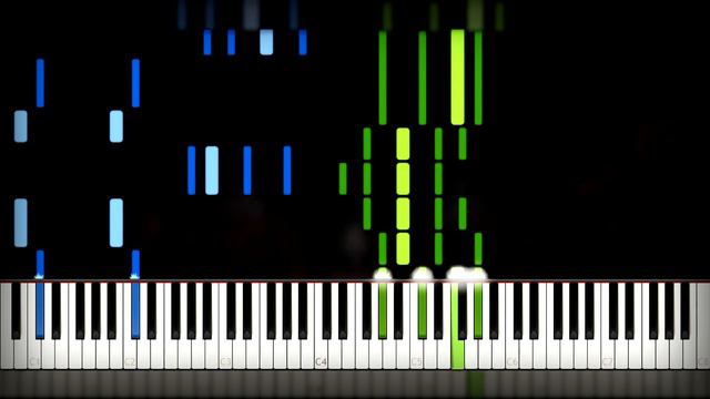 Gorillaz - Feel Good Inc. Piano Cover (Sheet Music + midi) Synthesia tutorial смотреть онлайн
