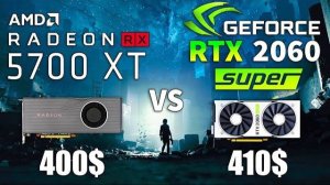 RTX 2060 SUPER vs RX 5700 XT Test in 9 Games