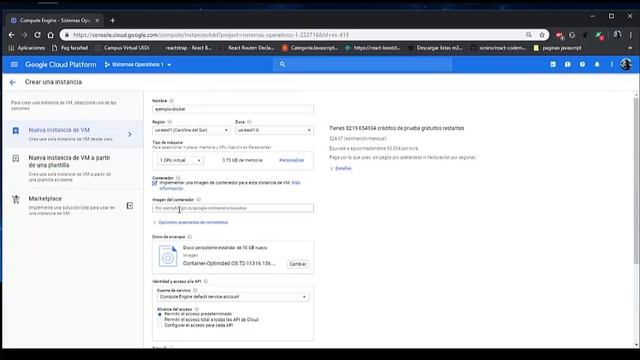 Como crear una maquina virtual en Google Cloud e instalar Docker смотреть онлайн