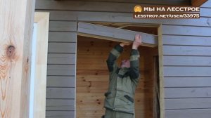 Дверной проем Пропилить дверной проем в доме из бруса