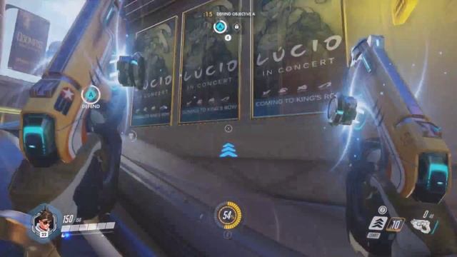 Overwatch. Кто такая Трейсер/Tracer | Геймплей. смотреть онлайн