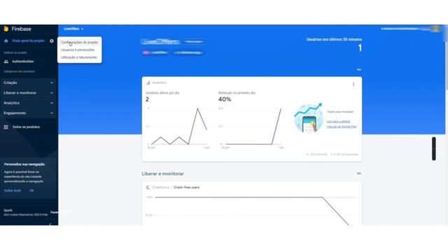 Certificado SHA-1 no Google Play Console e alterar no Firebase смотреть онлайн