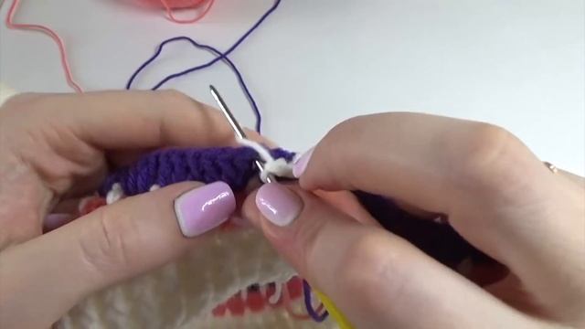 Шапка бини. Вязание крючком. The Hat Beanie. Crochet. смотреть онлайн