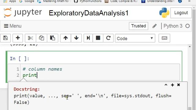 Exploratory Data Analysis Part I смотреть онлайн