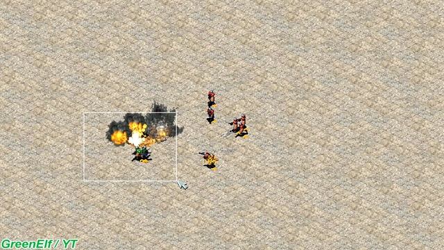 Conscripts in Bunker vs Conscripts - Same Cost - Red Alert 2 смотреть онлайн