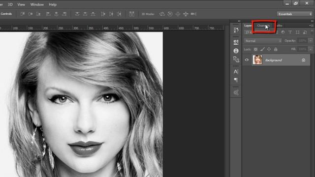Glowing Skin With Alpha Channel And Calculations in photoshop смотреть онлайн