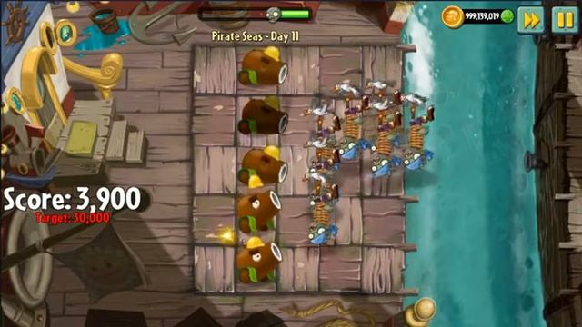 Plants vsZombie 2 Hack | Super Chili Bean Fart vs All Zombies Pirate Seas смотреть онлайн