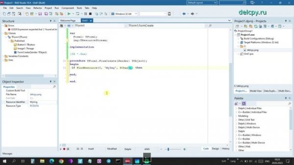 Resources and Images Delphi.