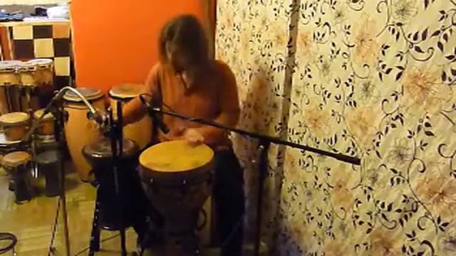 PERCUSSION SHUFFLE for Cajon, Djembe, Darbuka, Congas, Bongas, Shaker.wmv смотреть онлайн