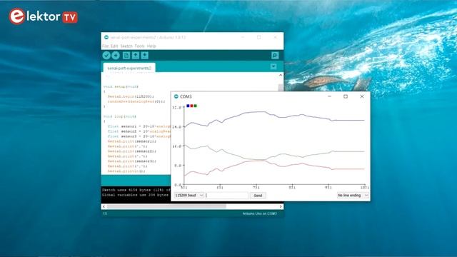 How To Use Arduino's Serial Plotter смотреть онлайн