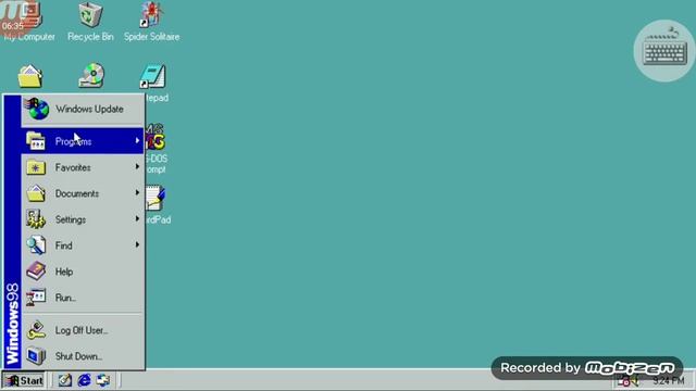 Обзор игры Windows 98 simulator! смотреть онлайн