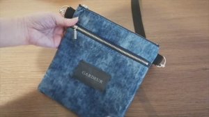 Сумка из старых джинсов .