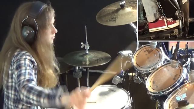 Tom Sawyer (Rush); drum cover by Sina смотреть онлайн