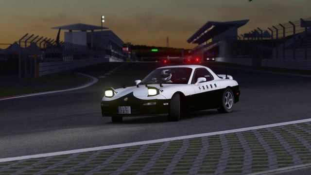 Assetto Corsa RX-7 FD3S Japanese Police car v0.1 смотреть онлайн