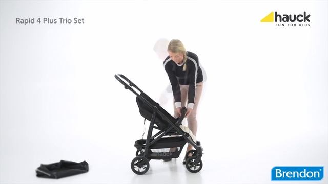 Hauck Rapid 4 Plus Trioset, instruktionsvideo смотреть онлайн