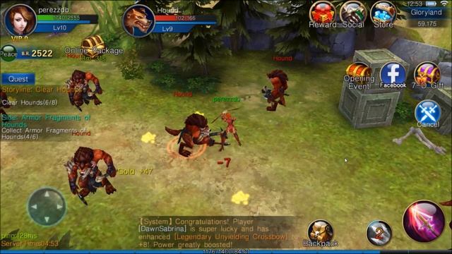Glory: Wings of Destiny android game first look gameplay español смотреть онлайн