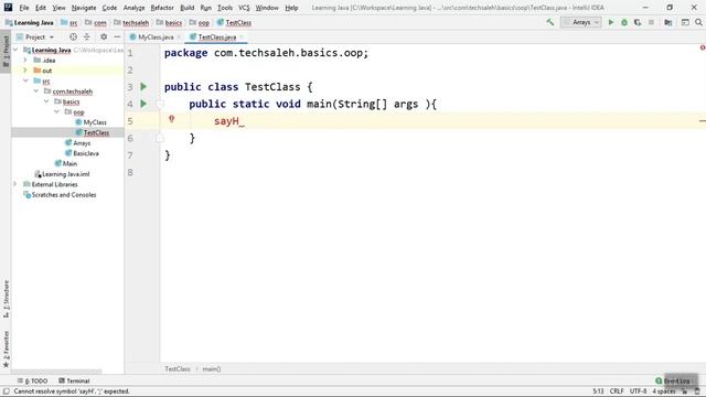 #6 Object Oriented Programming in Core Java Part 1 смотреть онлайн