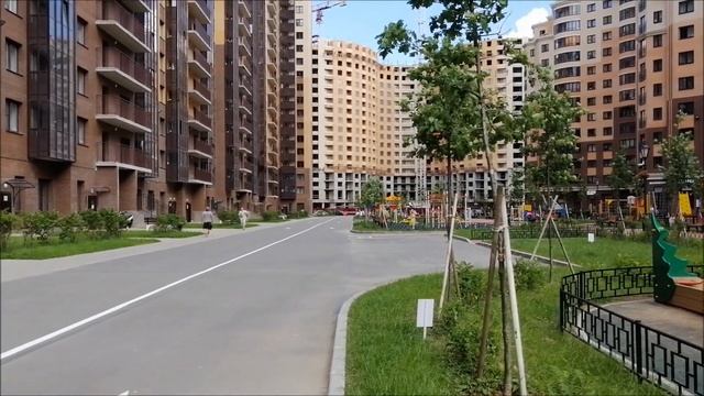 В Кудрово появился еще один двор без машин