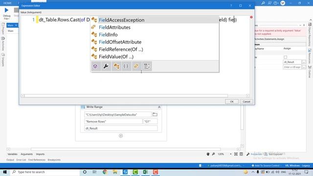 LINQ | Remove Empty Row From Datatable | LINQ Uipath Tutorials | Coderslobby смотреть онлайн