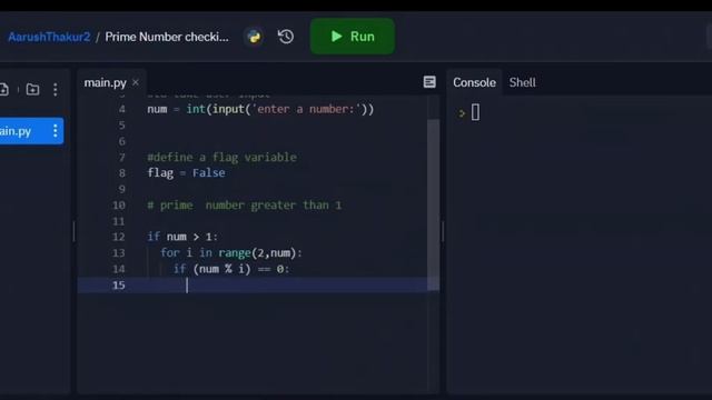 Python,Coding tutorial to check prime numbers ,Coding Classes ,English Speaking,Robotics@RoboCoder3 смотреть онлайн