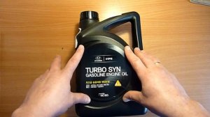 ОНЛАЙН ТРЕЙД.РУ. Моторное масло MOBIS Turbo SYN Gasoline 5W-30 4 л . Код товара: 670931.