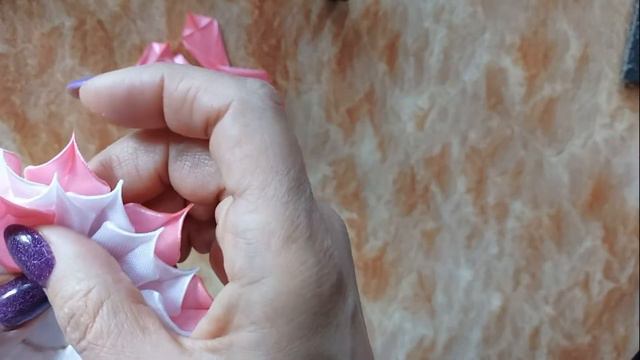 Шикарные атласные бантики. Их покупают часто. Клиенты в восторге. Мастер-класс. Канзаши. смотреть онлайн