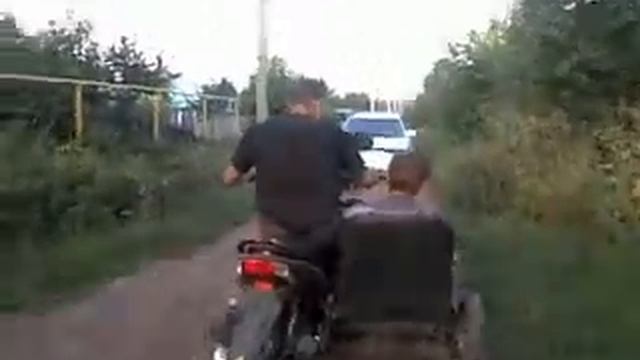 скутер с коляской