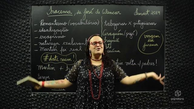 IRACEMA de JOSÉ DE ALENCAR | AULA DO LIVRO 2018 | Pandora Vestibulares смотреть онлайн
