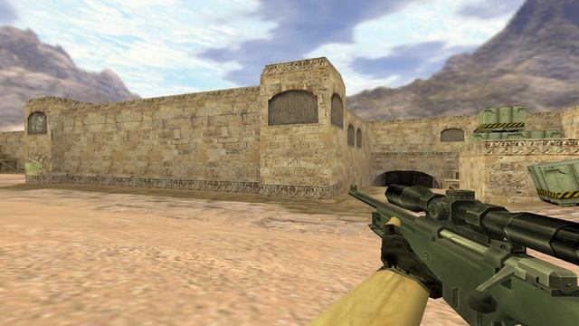 Прострел на карте de_dust2_2x2(de_dust2x2) cs 1.6 смотреть онлайн