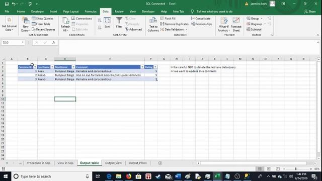 Connecting to SQL Server via Excel смотреть онлайн