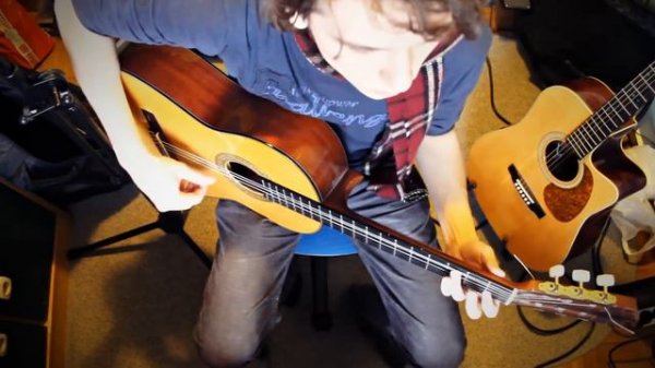 Skyrim music - The bannered mare (guitar cover) + tab