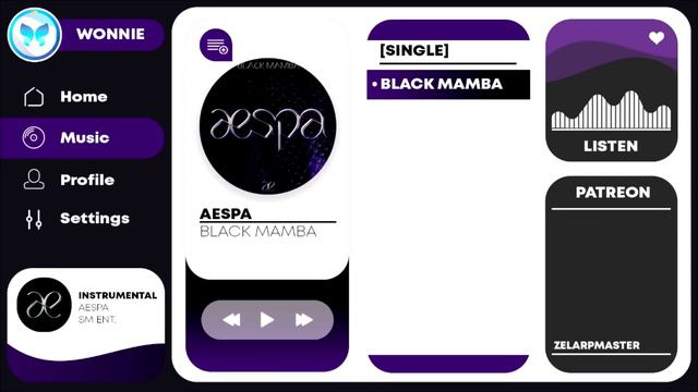 aespa - Black Mamba | Instrumental смотреть онлайн