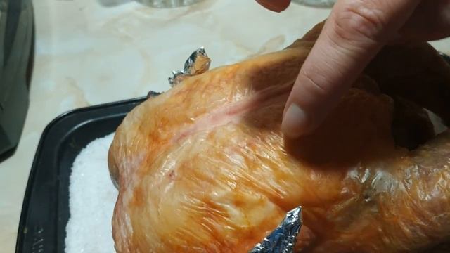 КУРИЦА В ДУХОВКЕ НА СОЛИ_ ПРОСТЕЙШИЙ РЕЦЕПТ смотреть онлайн