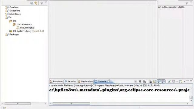 06 Input Output Operation in Java Part 1 смотреть онлайн