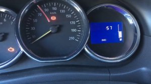 Настройка часов Рено дастер 2015-2021г