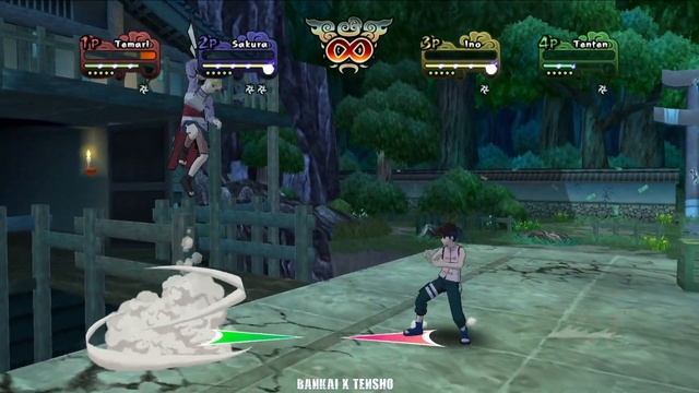 Naruto clash of ninja Revolution 2: 4 player showdowns #6 смотреть онлайн