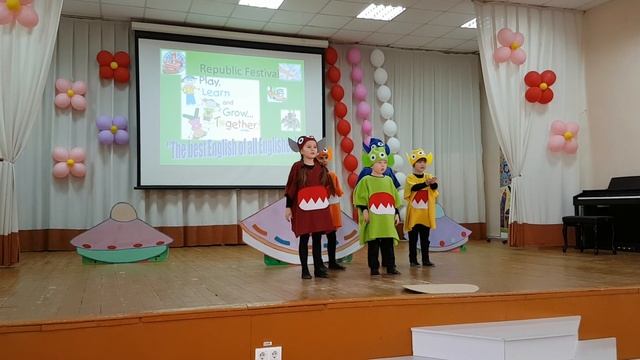 'ALIENS'. ШКОЛА ДЕТСКОГО МЮЗИКЛА 'Тан Твистер' (гор. Ижевск). Дети 4-6 лет. смотреть онлайн