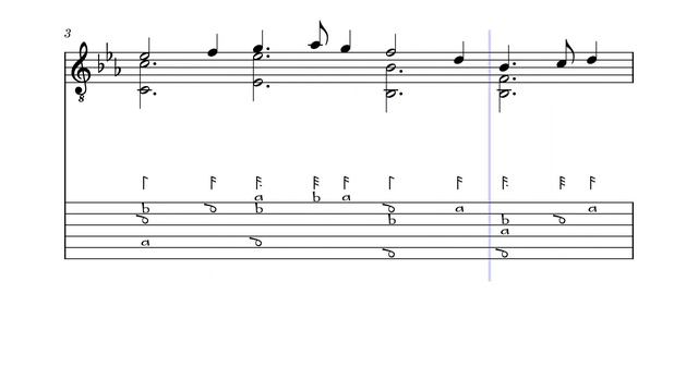 Greensleeves (Ballet, MS 408/2) (Lute Tablature) смотреть онлайн