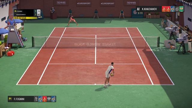 Tennis World Tour PS4 Gameplay | Roland Garros Edition y Version 1.14 | marratxiboy смотреть онлайн