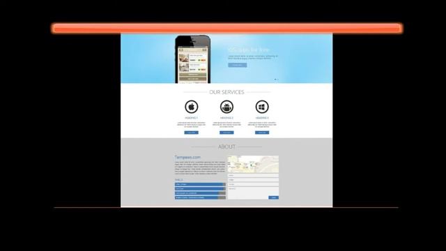 Free PSD Minimal Website смотреть онлайн