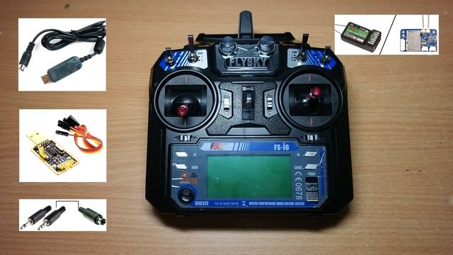 ✔ 4 способа подключения аппаратуры управления FlySky Fs-i6 к компьютеру  Fs-x6b