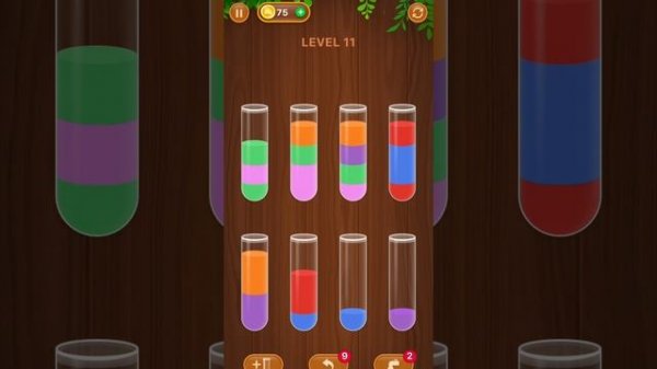 Sort em all game | sort em all water puzzle | sort em all| level 10-12
